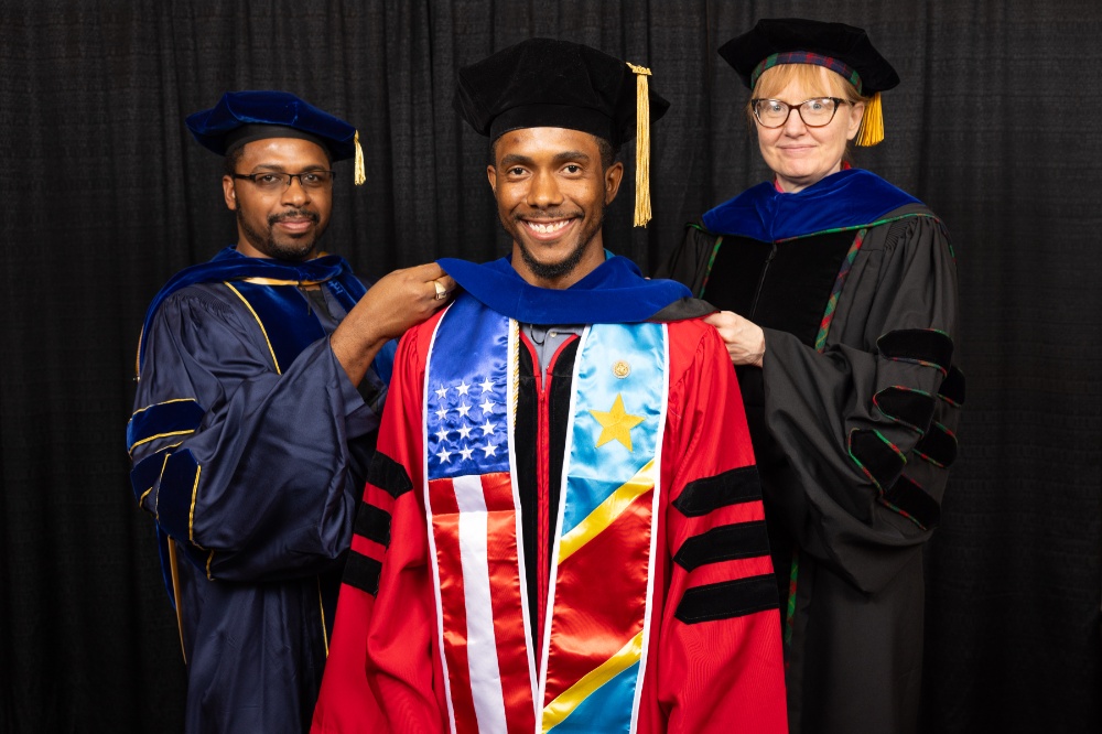 The first College of Computing alumnus graduates with a PhD from Cornell University